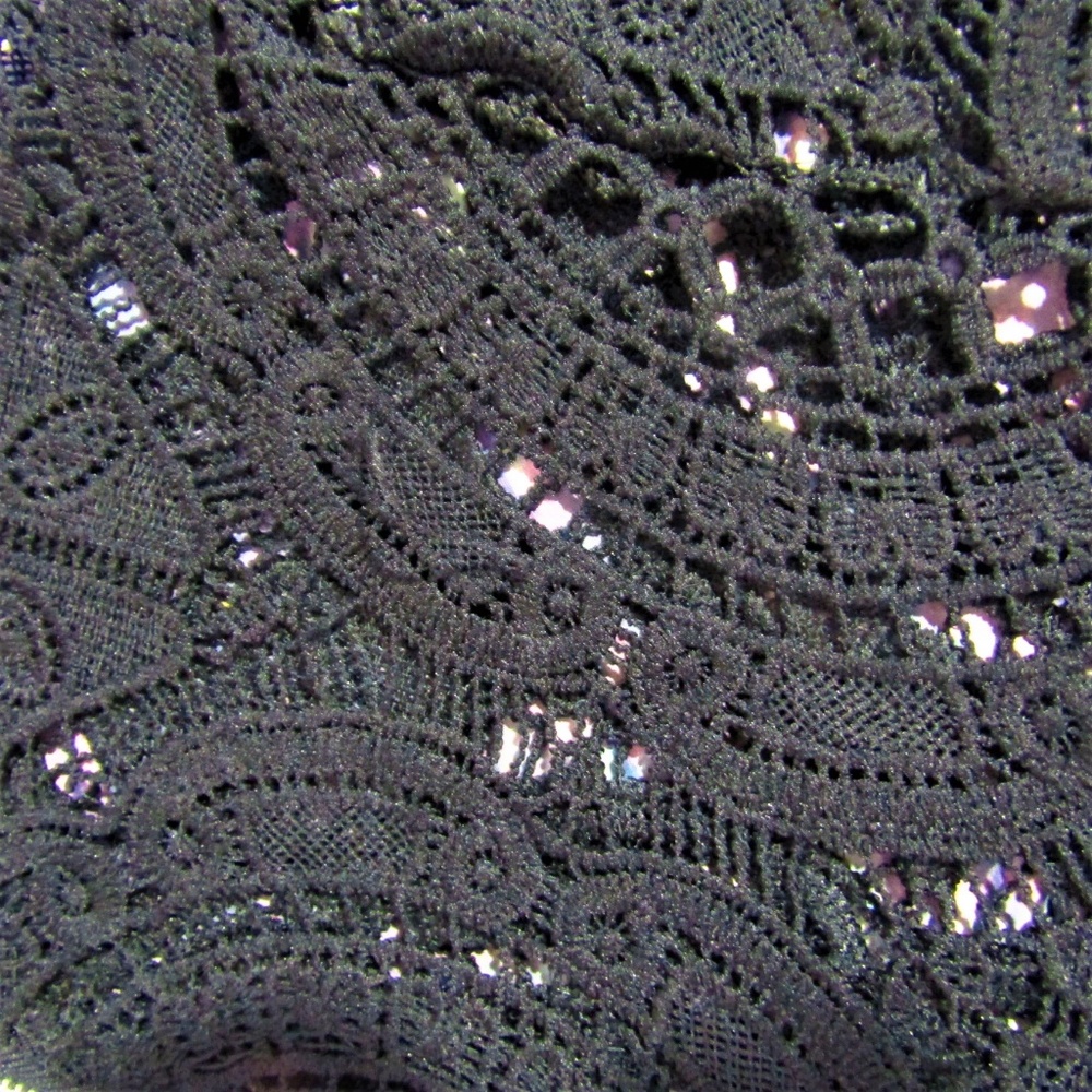 Choies High Collared Lace Skater Dress 6 - Picture 8 of 8